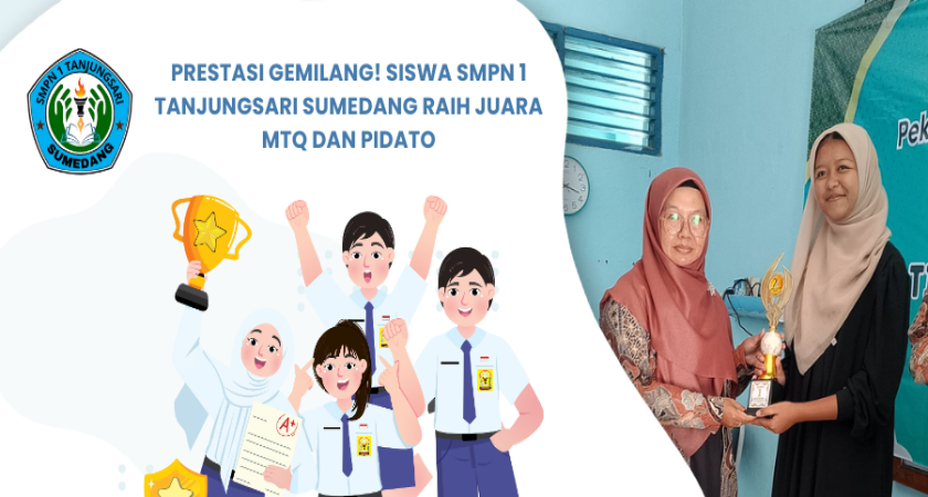 Prestasi Gemilang! Siswa SMPN 1 Tanjungsari Sumedang Raih Juara MTQ dan Pidato