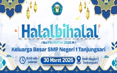 Halalbihalal Keluarga Besar SMP Negeri 1 Tanjungsari Tahun 2026